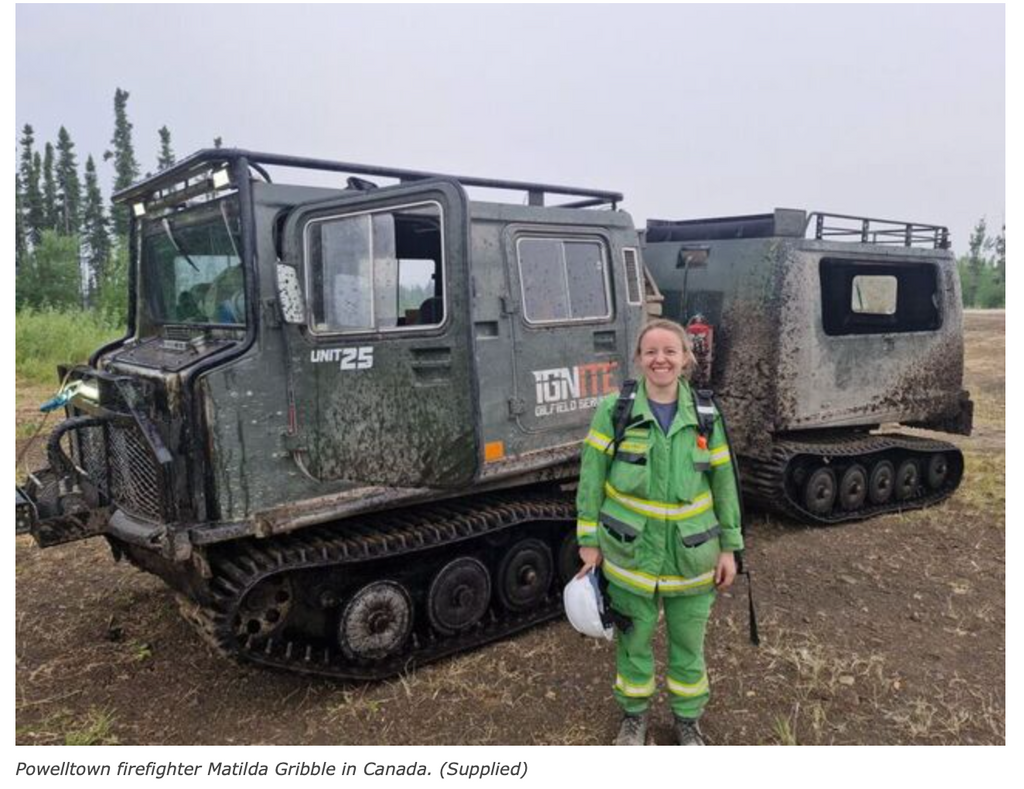 Hagglund Machine Supports Firefighting Efforts in Canada’s Wildfire Response